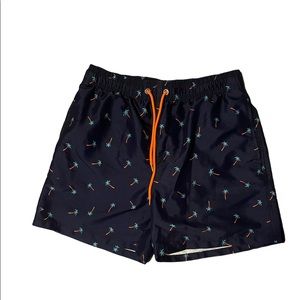 Men’s Palm Tree Bathing Suit